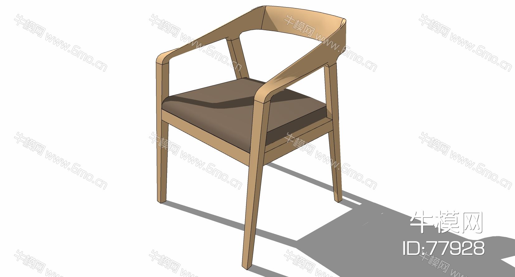 现代简约新中式餐椅