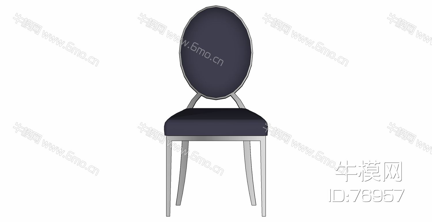 美式欧式法式单椅子餐椅