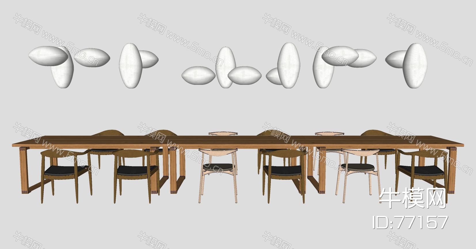 新中式日式实木单人沙发椅子桌子餐桌