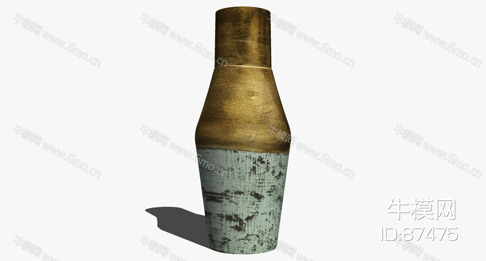 新中式现代陶瓷花瓶摆件