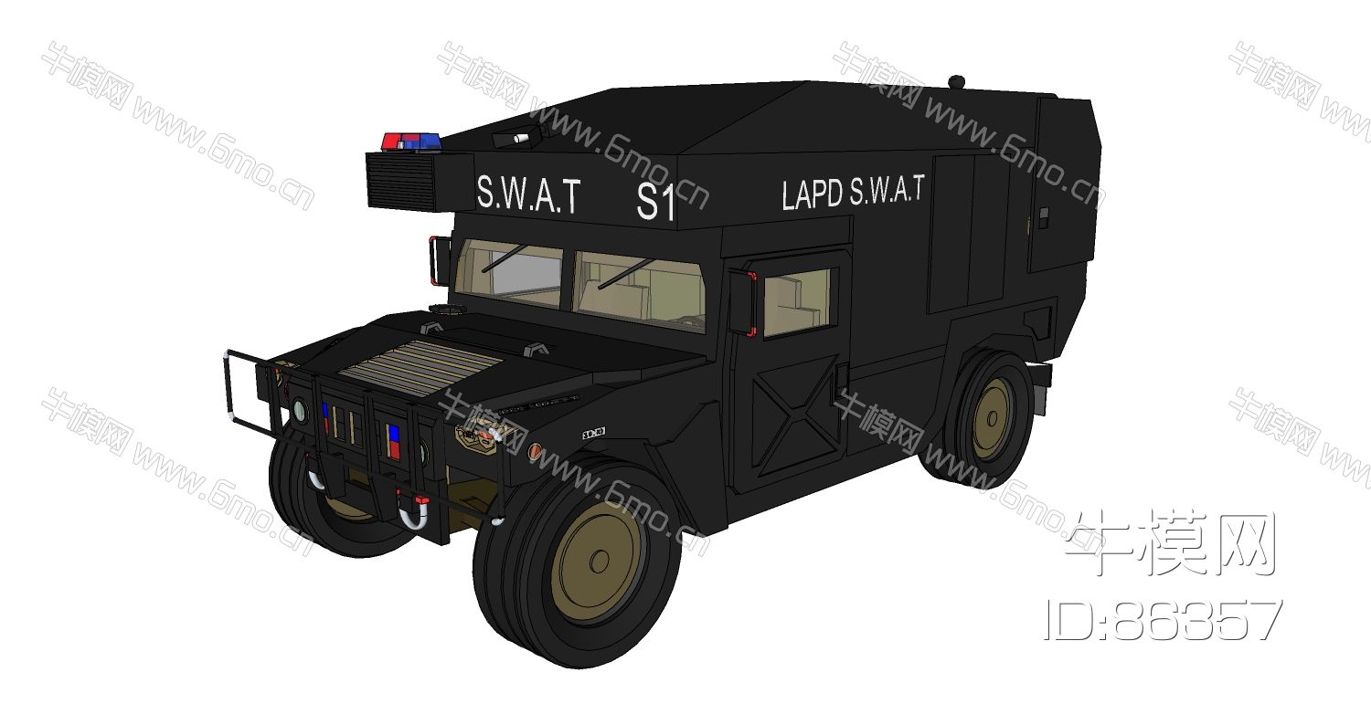 SWAT构件悍马汽车
