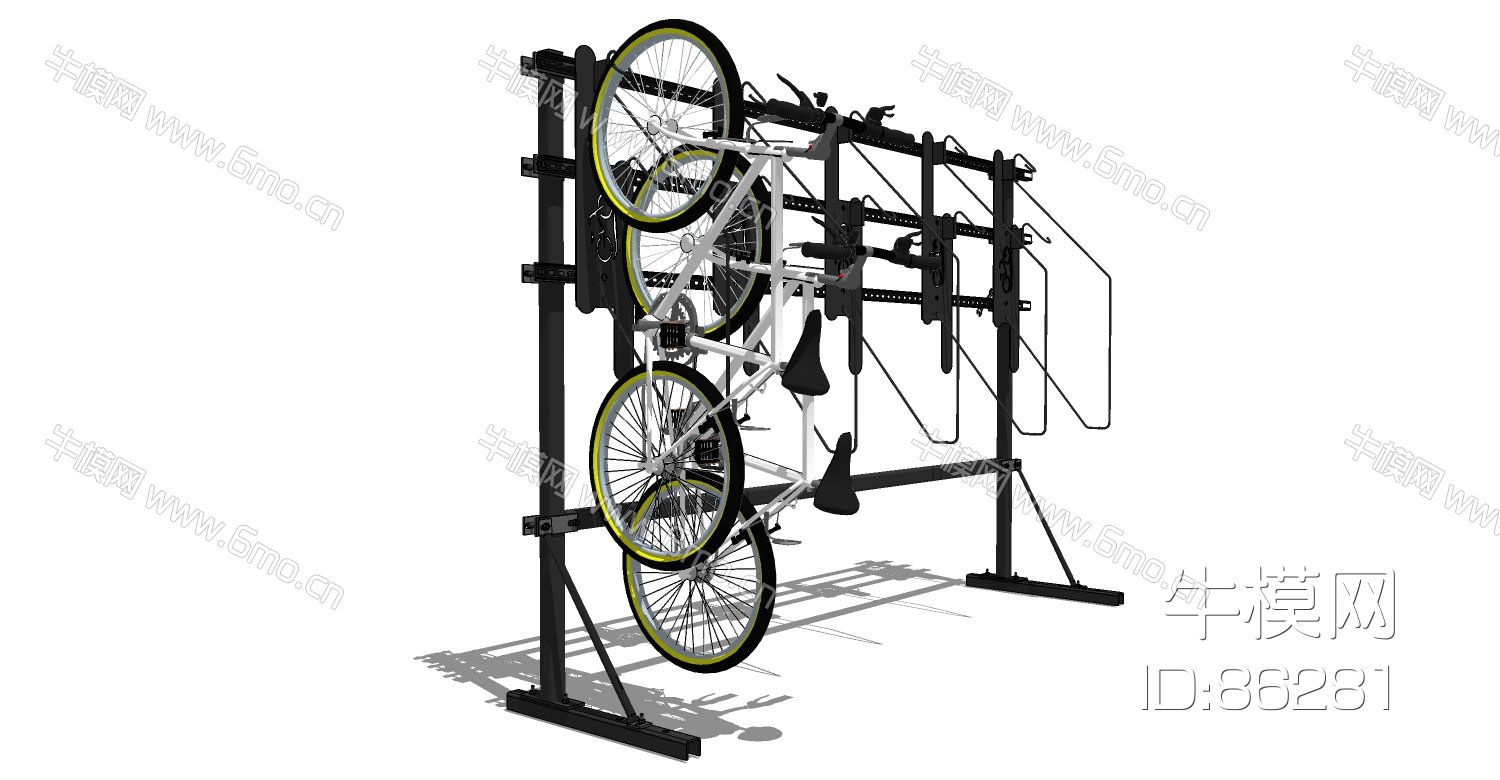 自行车山地车车架构件