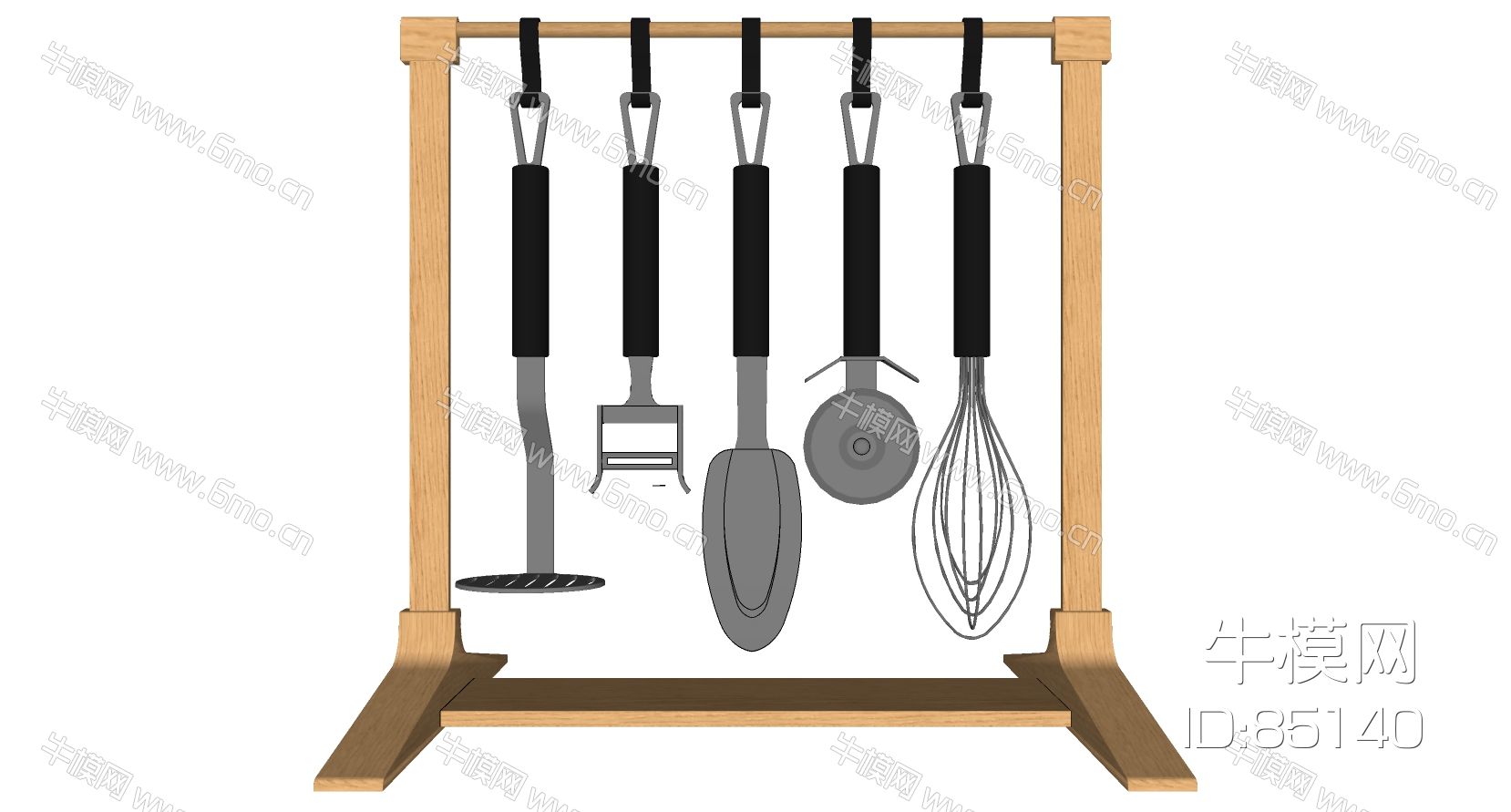 木质厨具置物架
