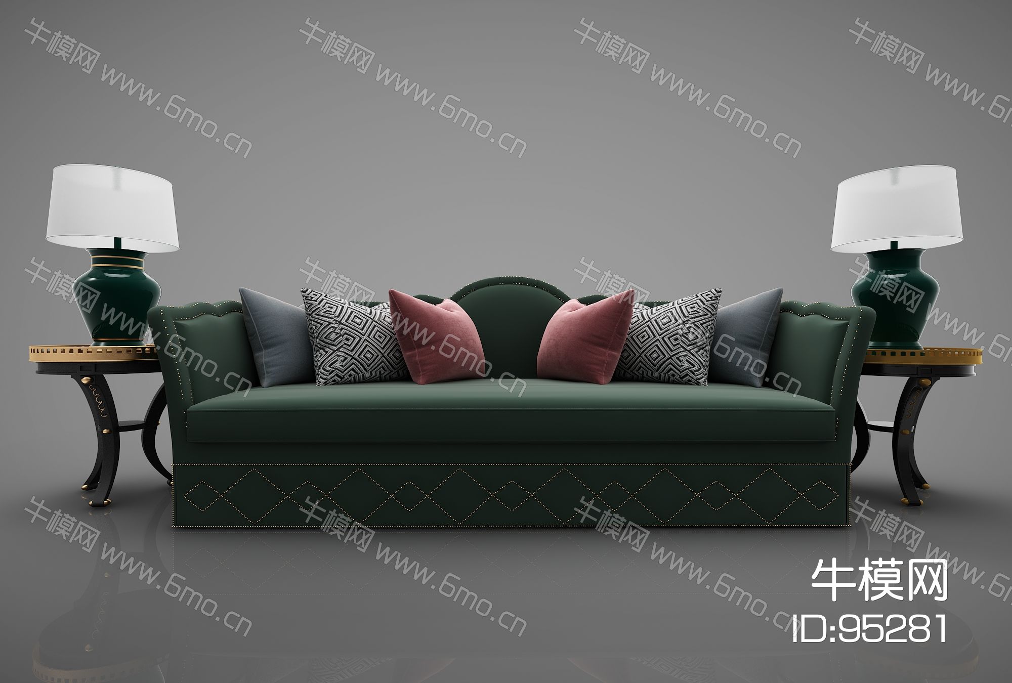 现代风格多人沙发