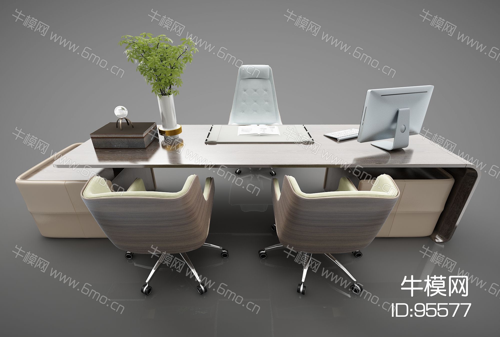 现代风格办公桌