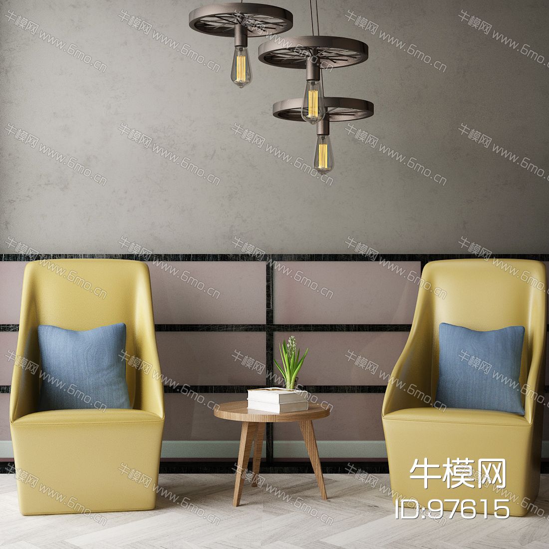  家具饰品组合