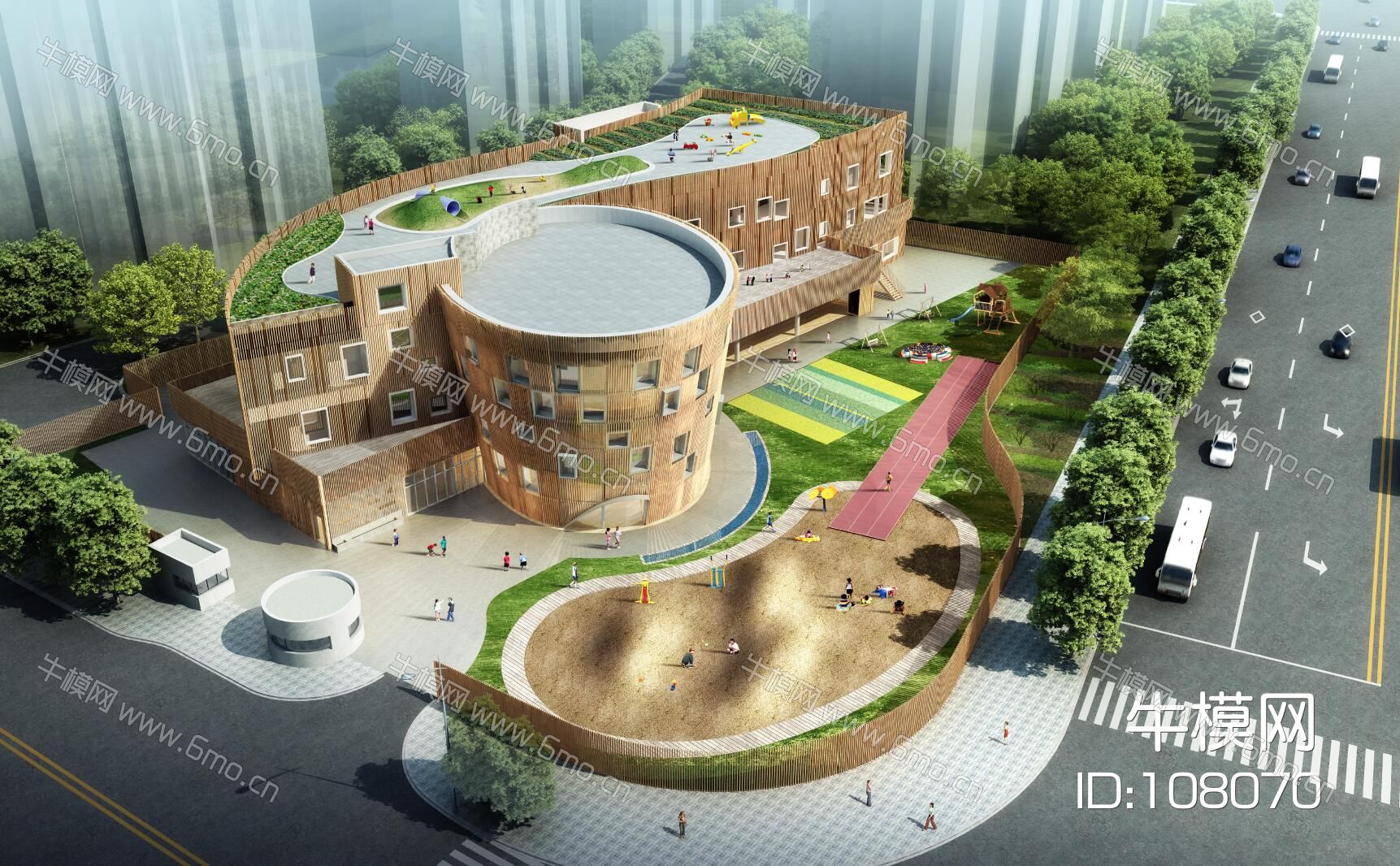 上海紫竹领仕幼儿园设计UDG