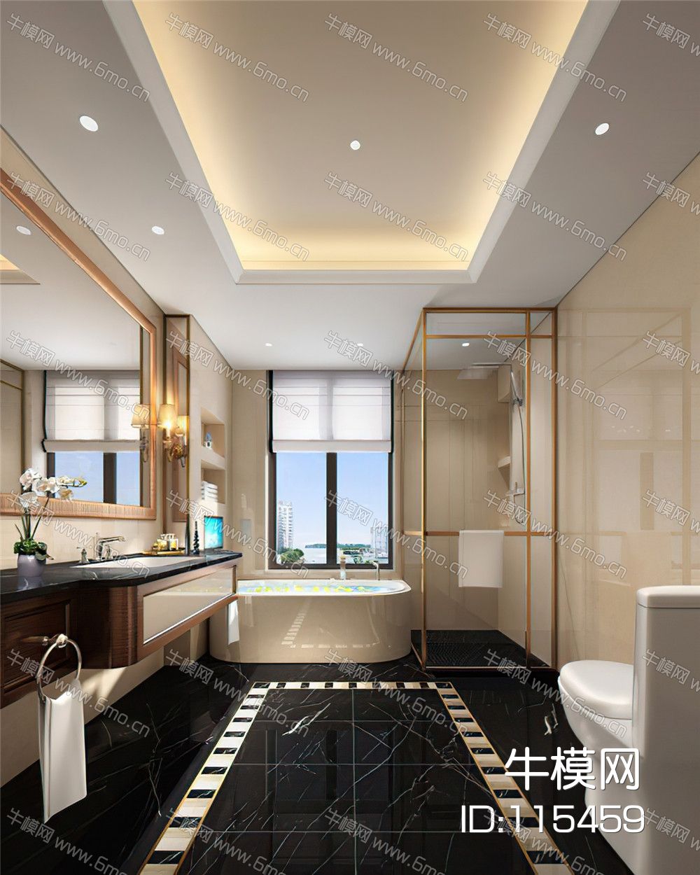 别墅卫生间