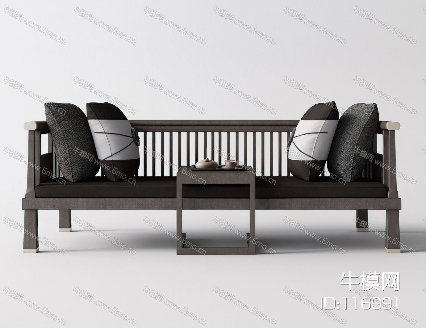 新中式休闲沙发