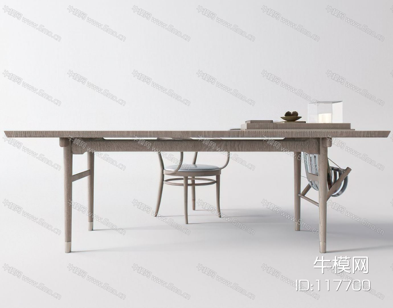 现代休闲椅书桌