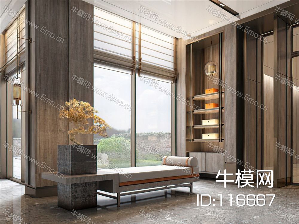 售楼处玄关