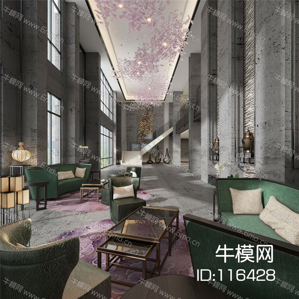 酒店接待区