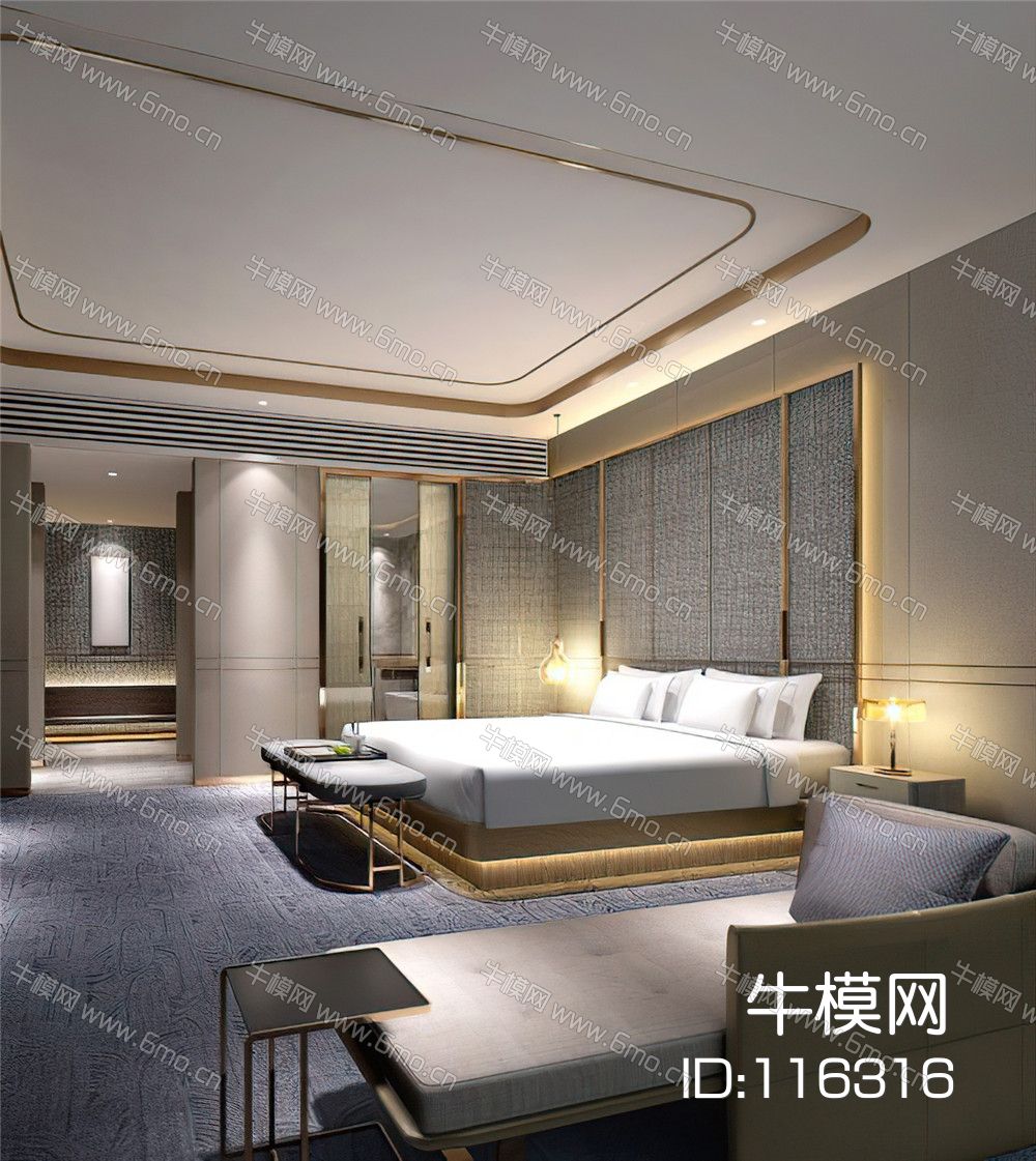 现代客房