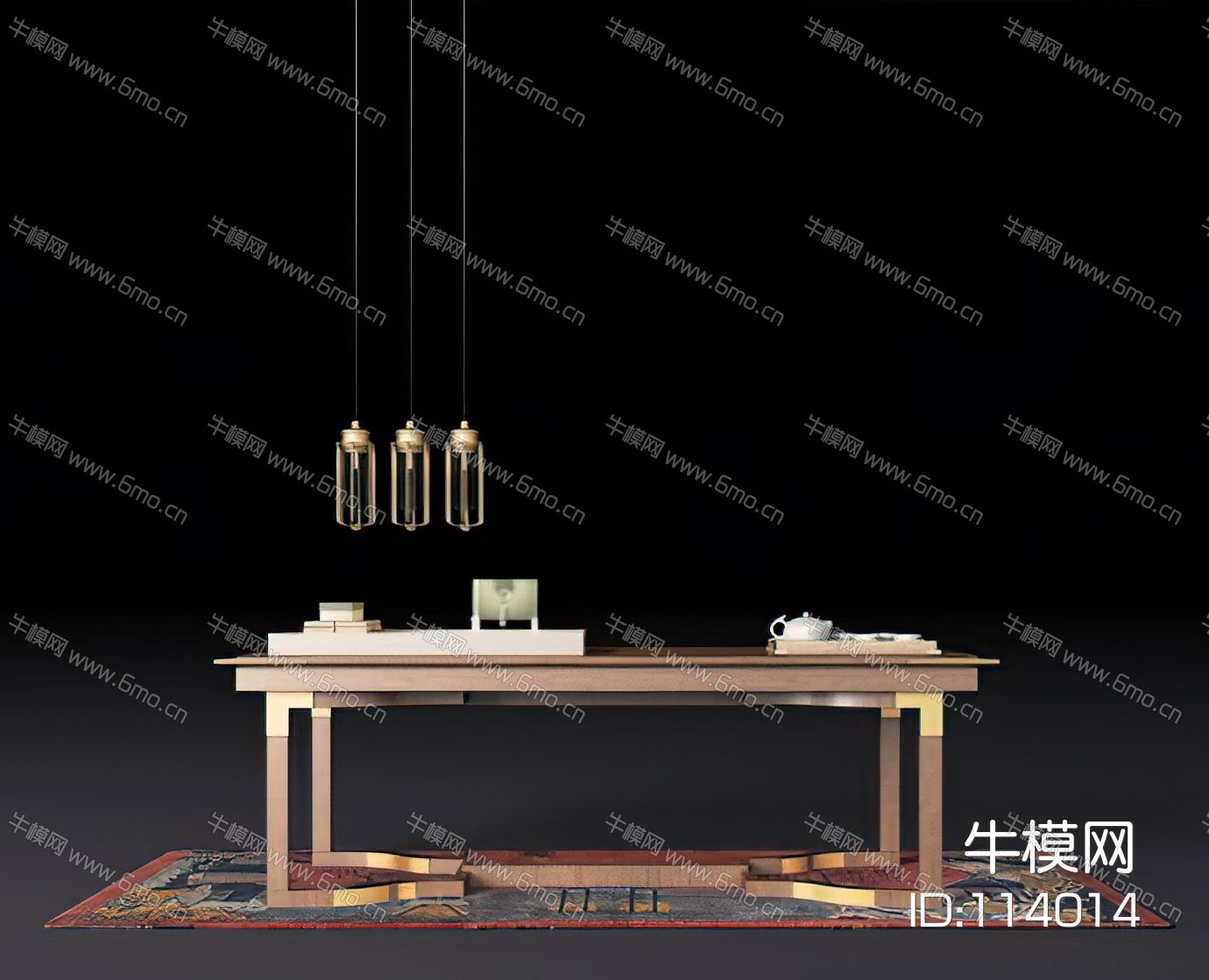 新中式装饰台吊灯