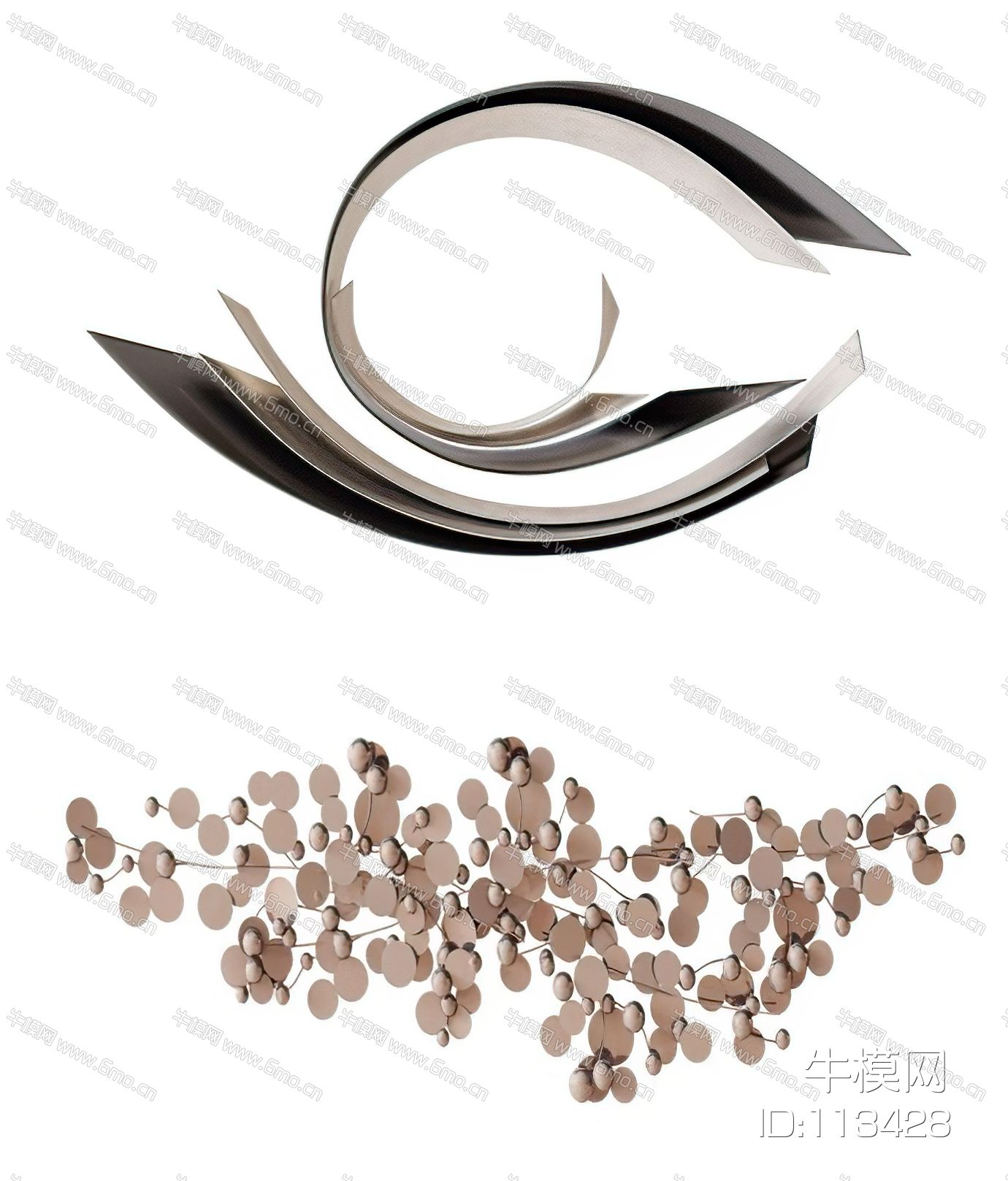 现代墙饰艺术品