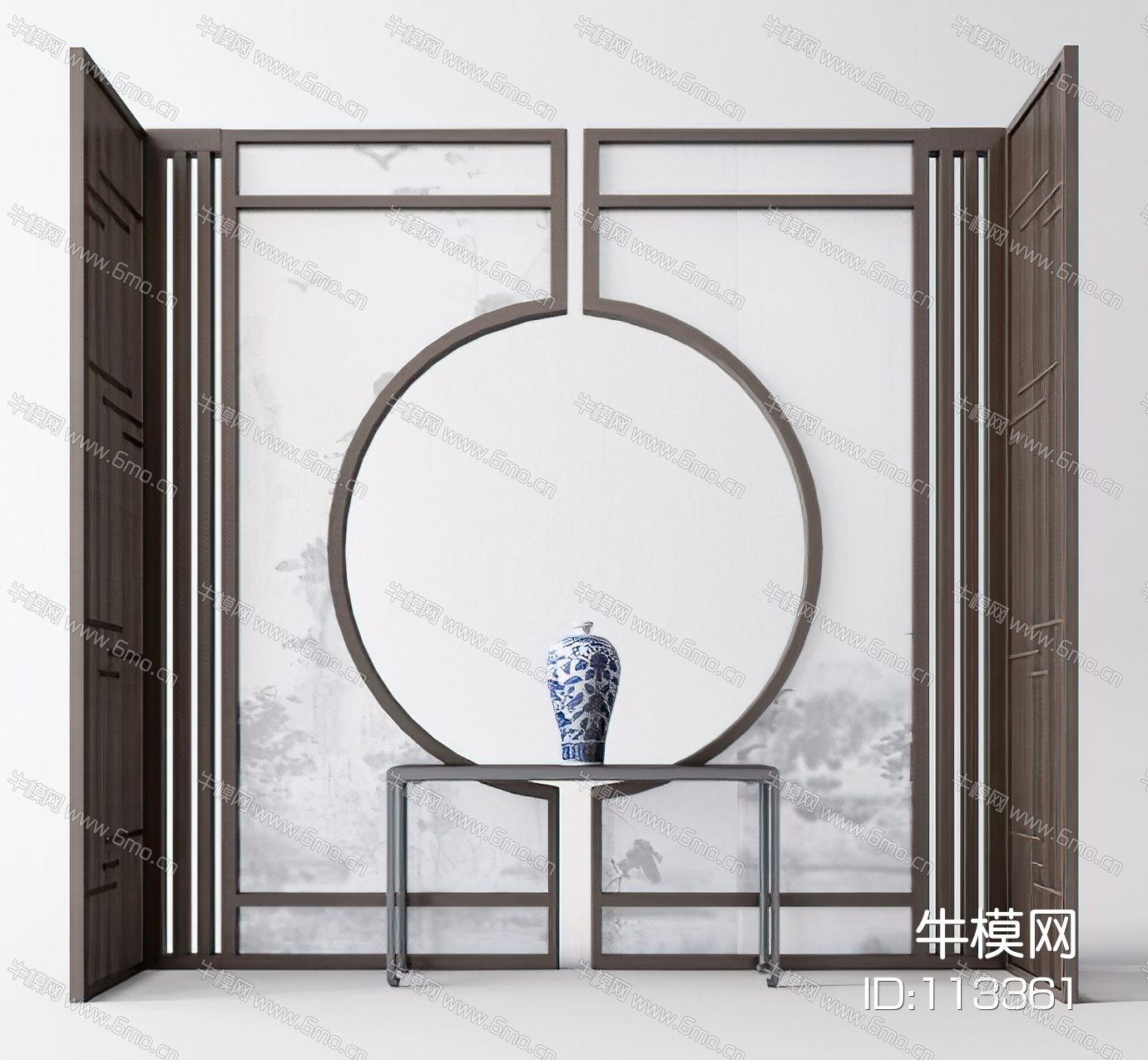 中式屏风