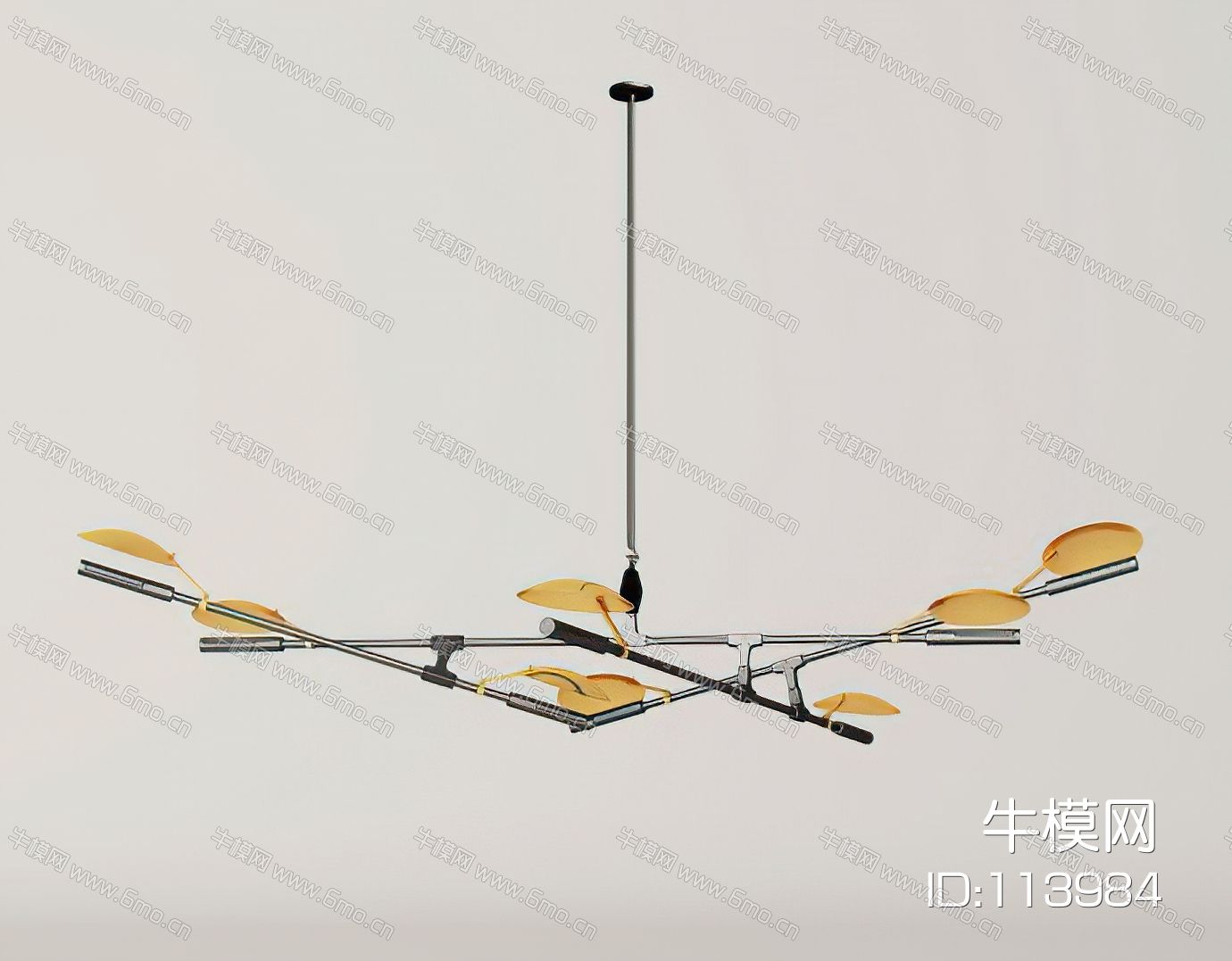 现代金属工业吊灯