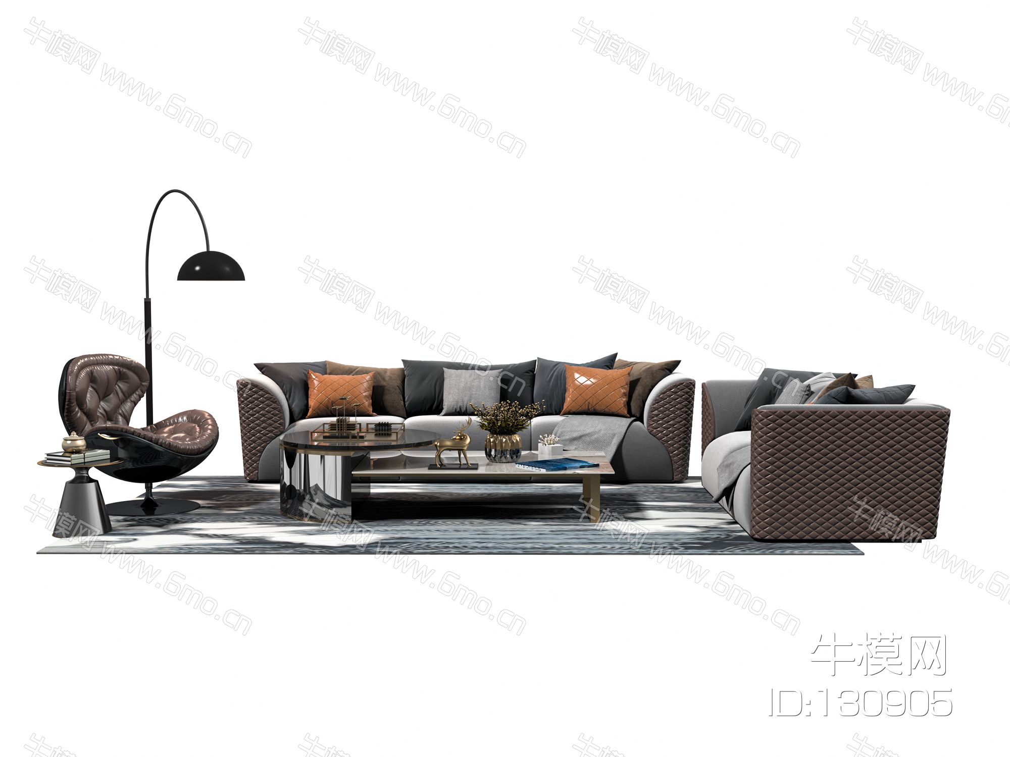 现代客厅沙发茶几组合，客厅沙发茶几组合，多人沙发，单椅，双人沙发，茶几，落地灯，吊灯，台灯，地毯