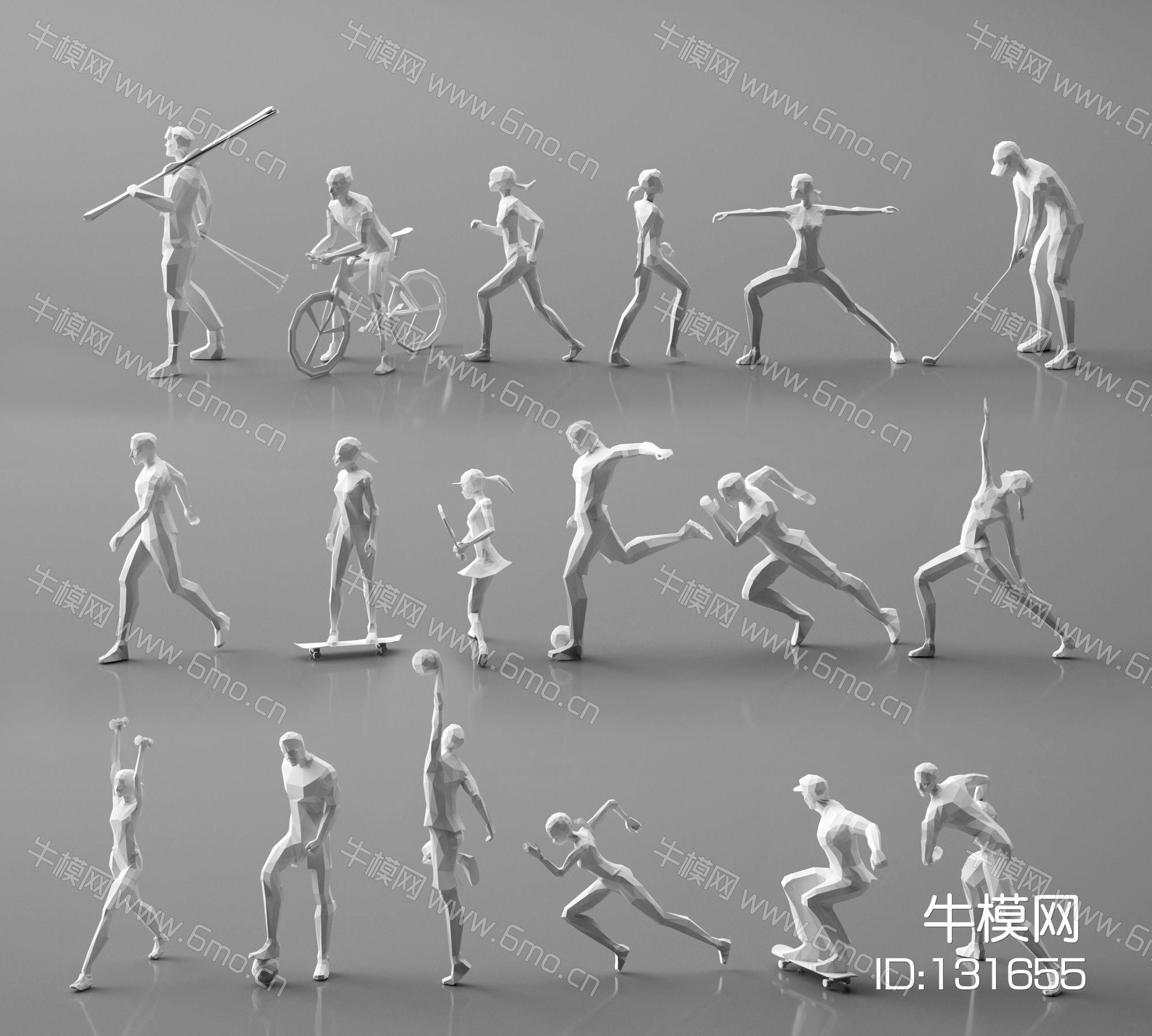 现代运动人物雕塑