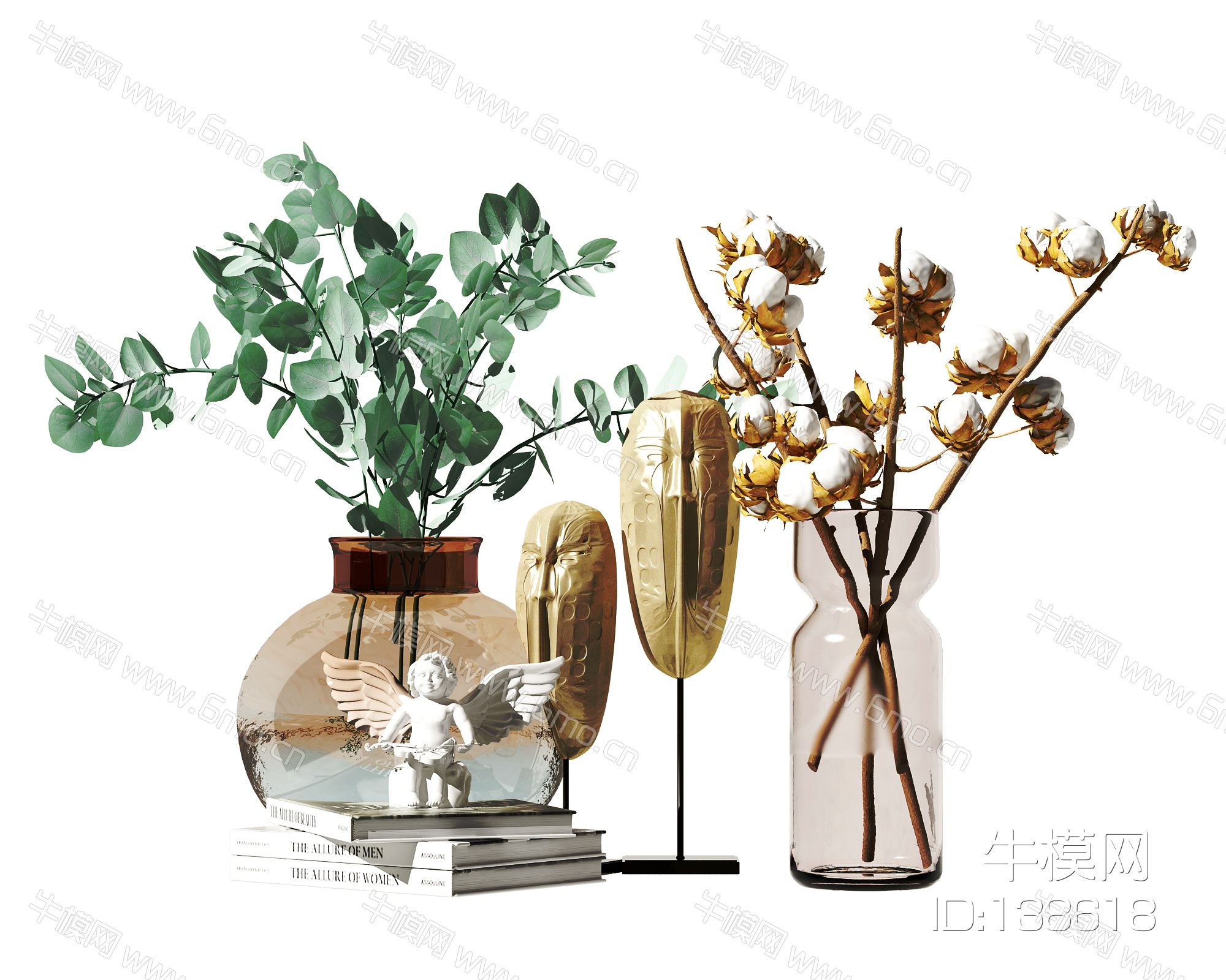 现代花瓶花艺摆件