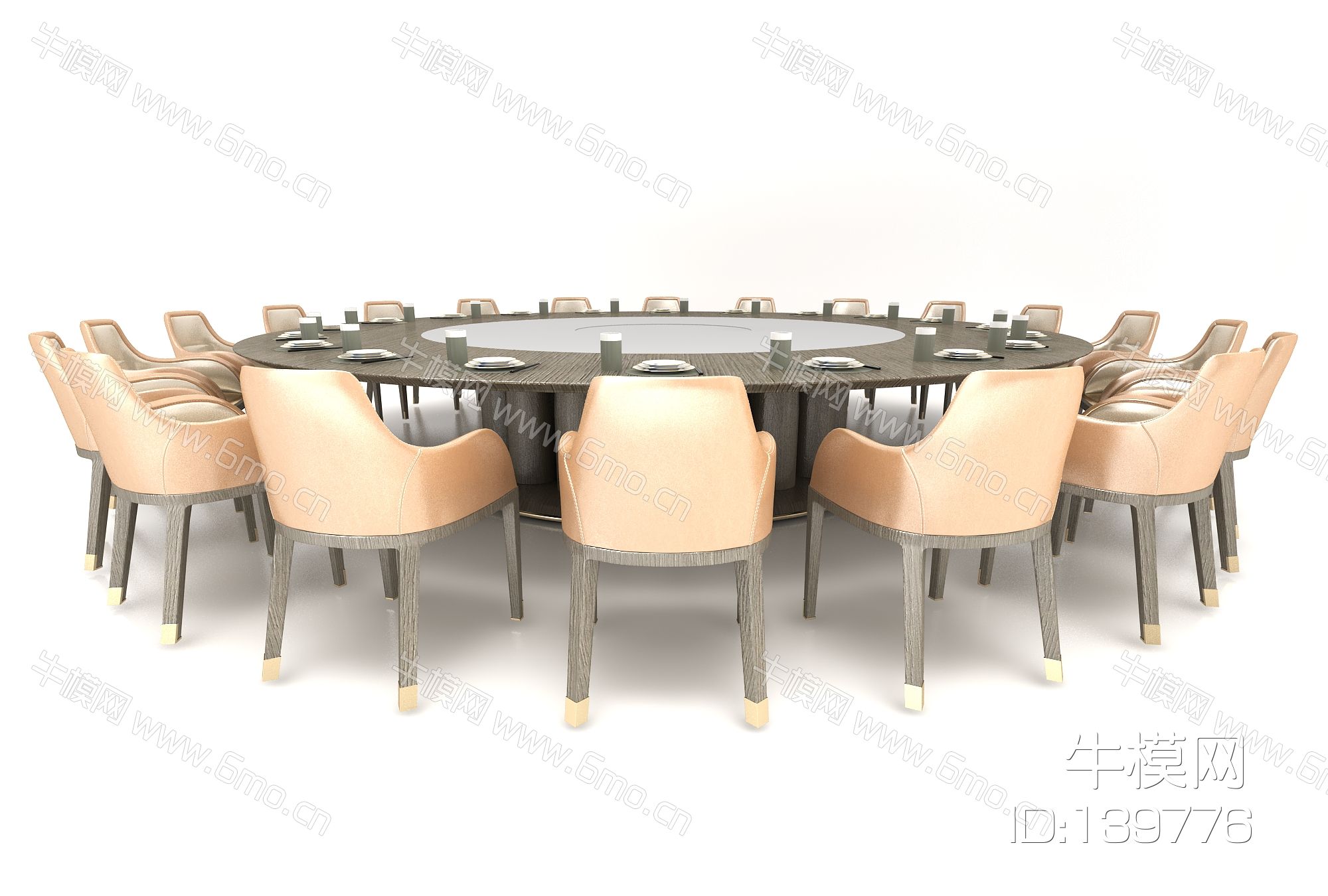 新中式风格餐桌