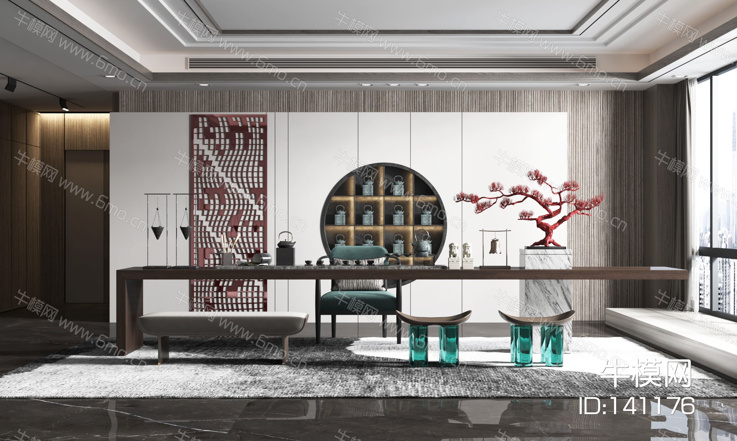 新中式风格茶室