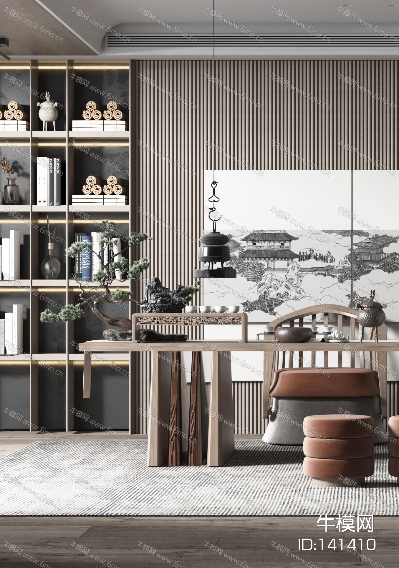 新中式风格茶室
