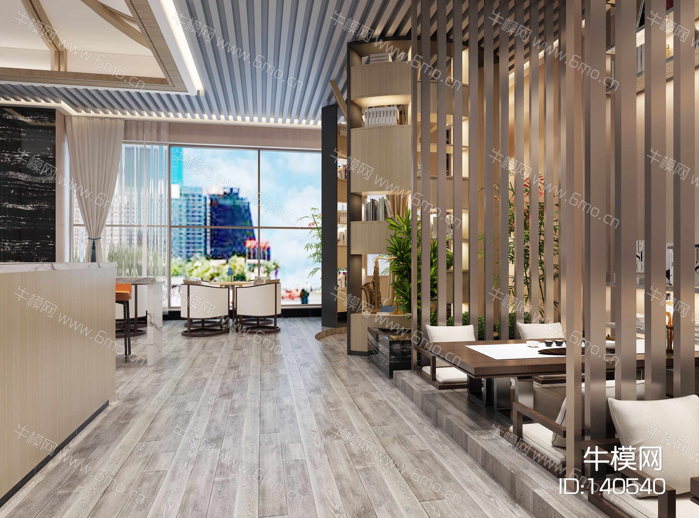 新中式酒店大堂
