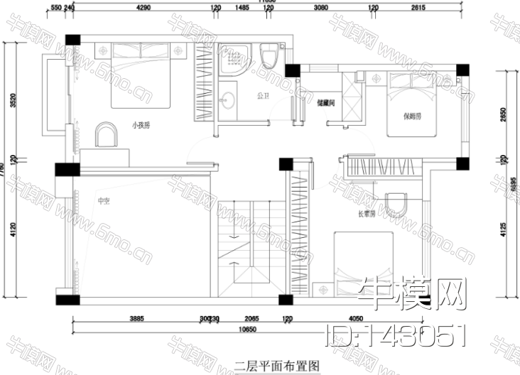 [上海]公园道一号别墅装修设计cad施工图纸及效果图