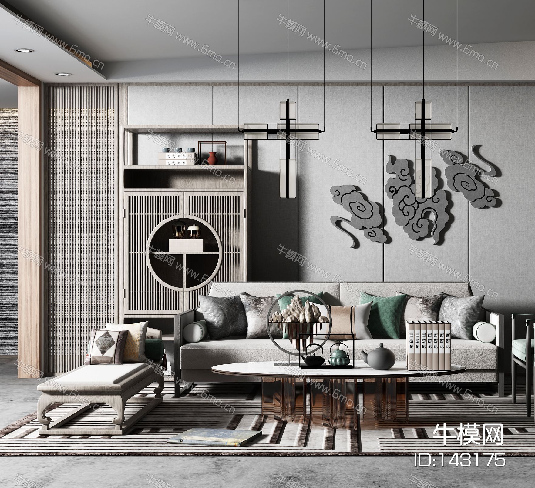 新中式风格客厅