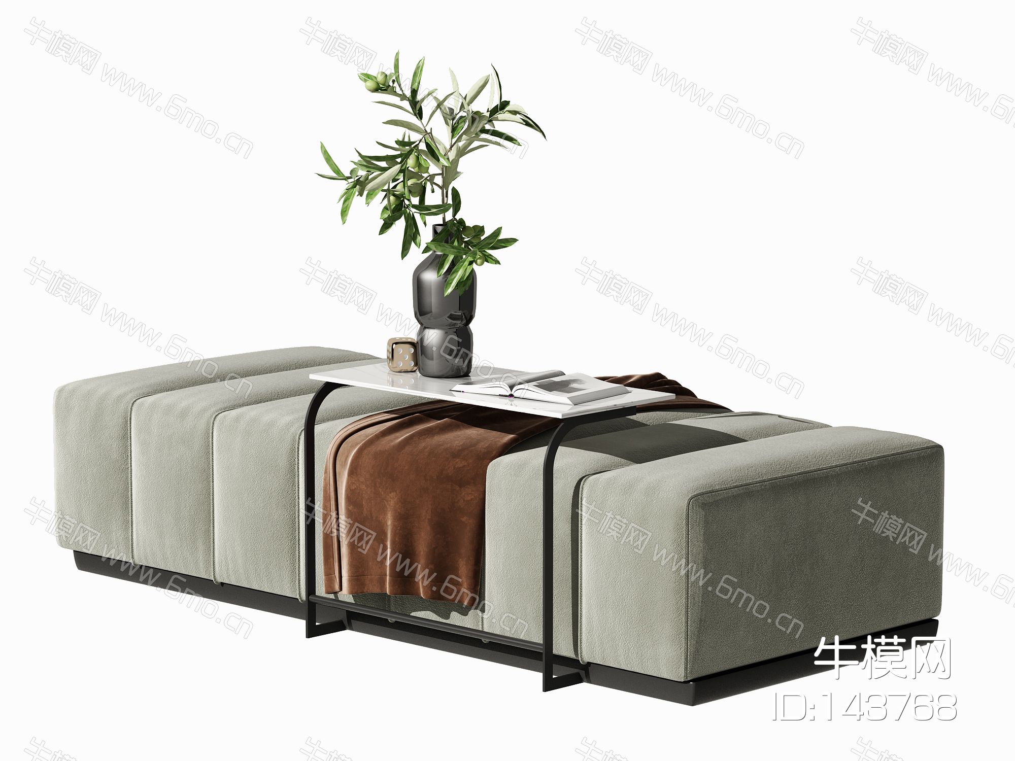 现代床尾凳 休闲沙发