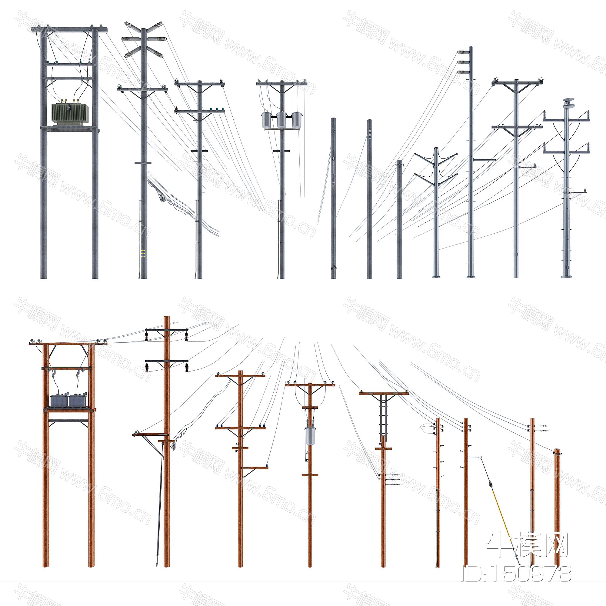 电线杆电力设施设备