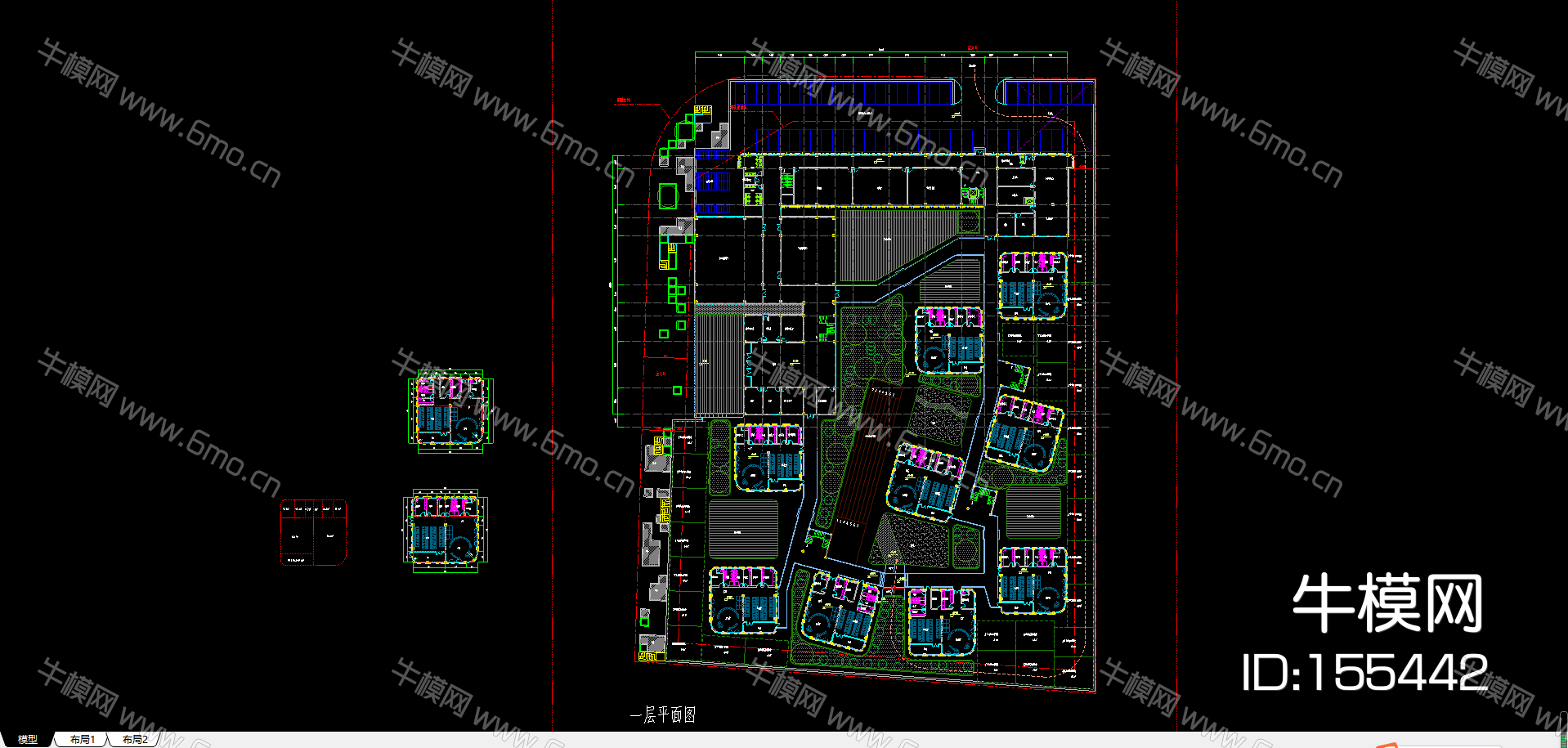 昆山新绣衣幼儿园建筑方案文本（CAD+效果图）