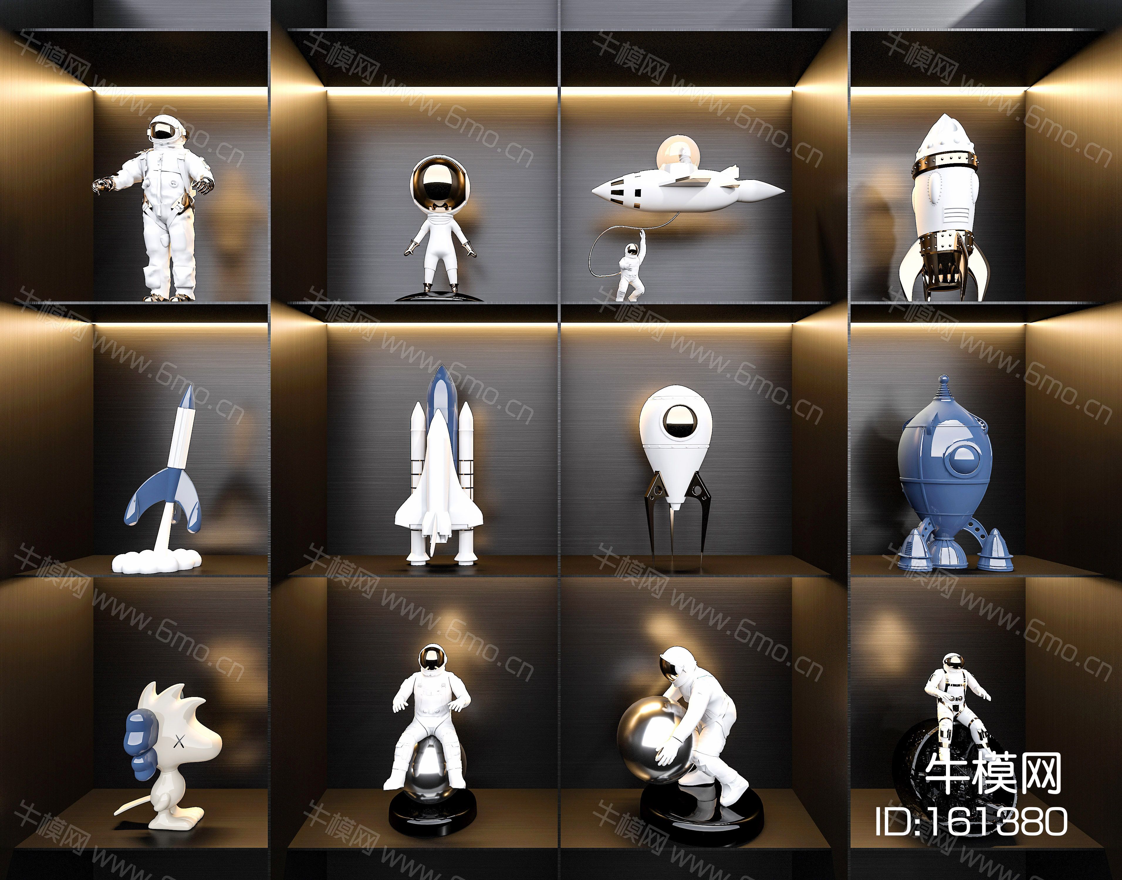 宇航员摆件装饰品