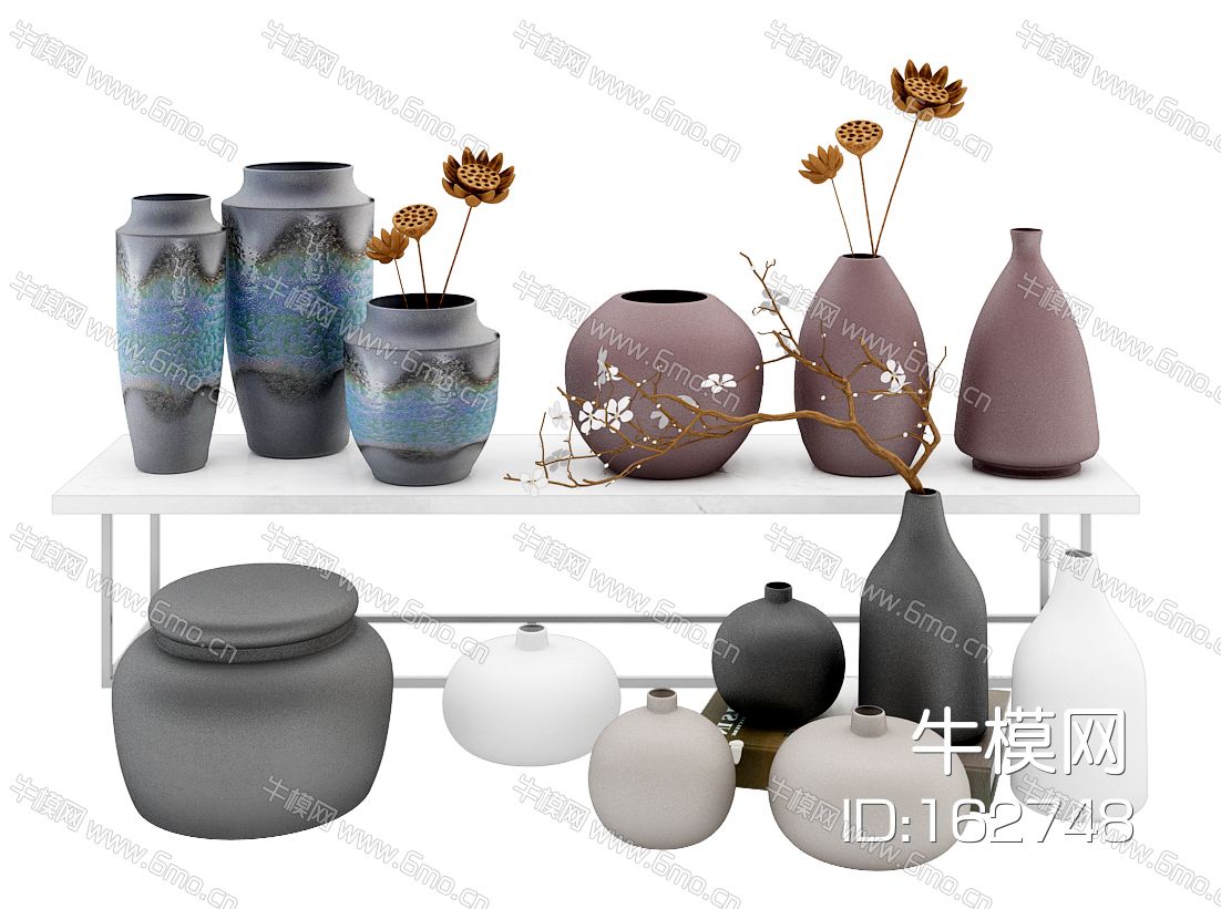 新中式花瓶陶瓷瓶