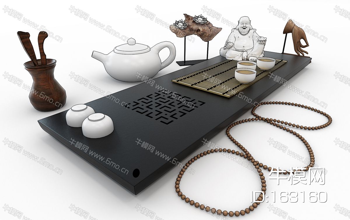 新中式茶具佛像佛珠