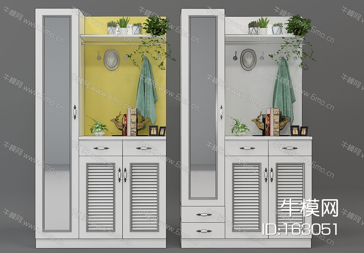 歐式鞋柜收納柜