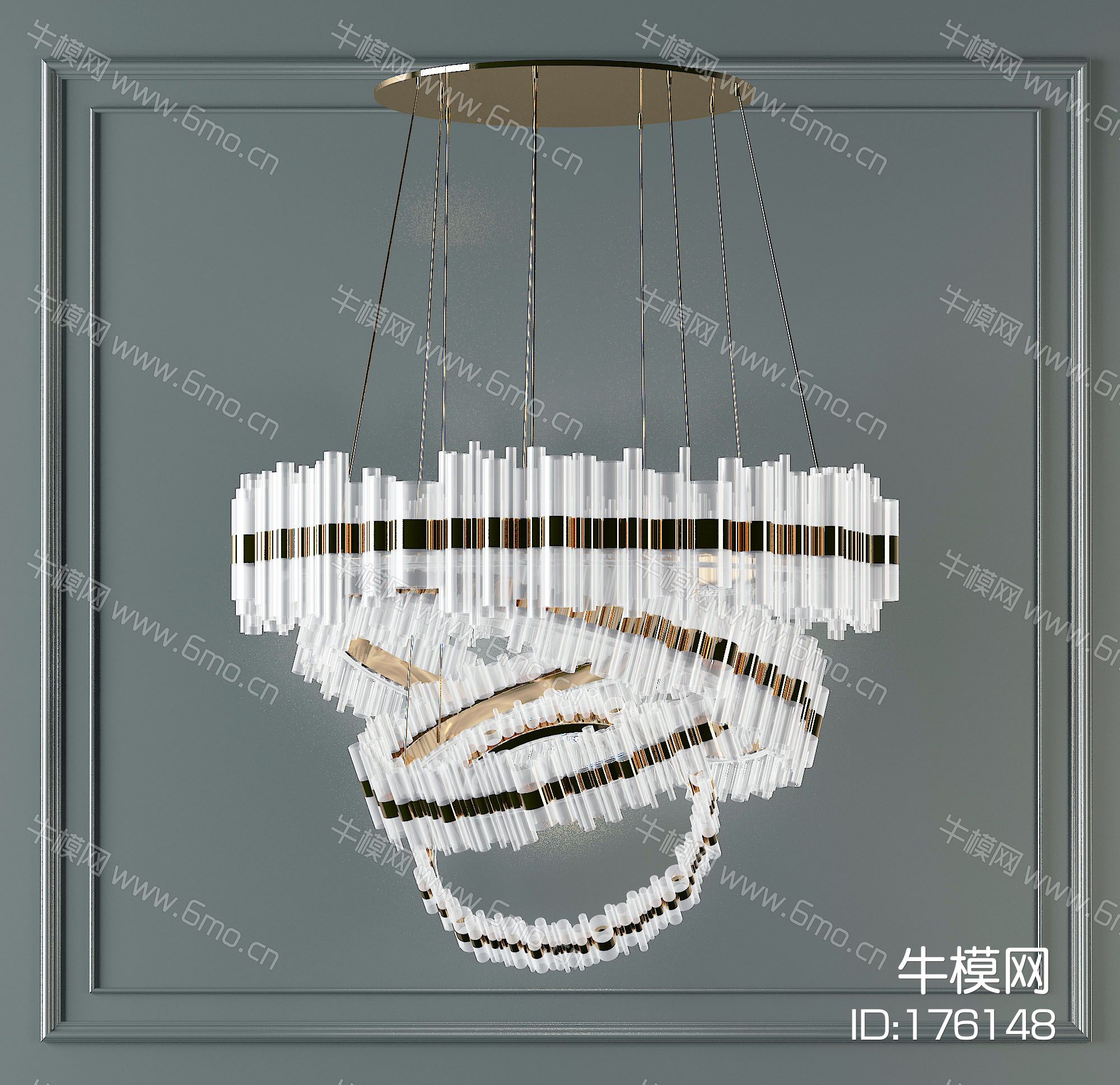 现代水晶吊灯