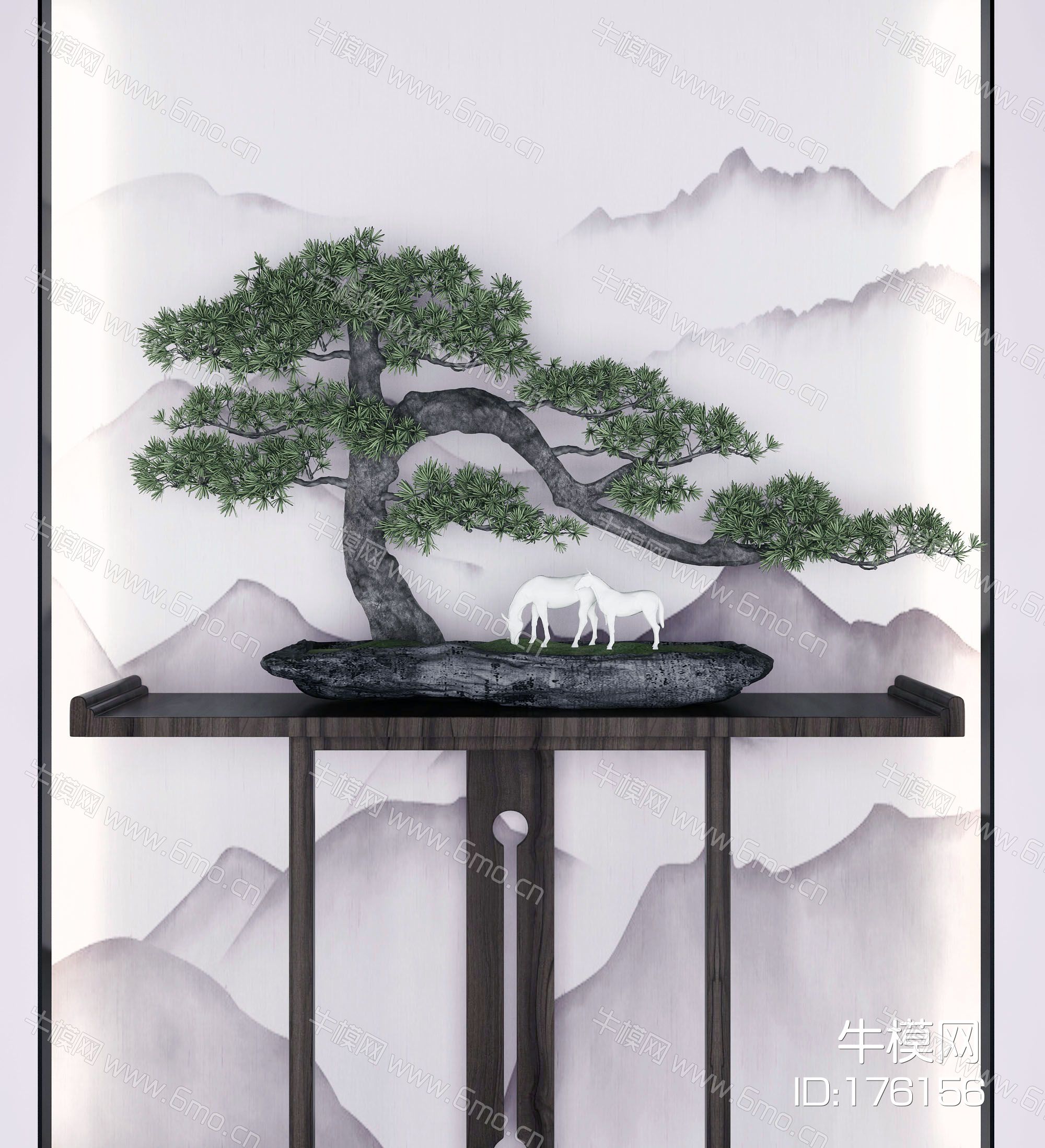 新中式盆景