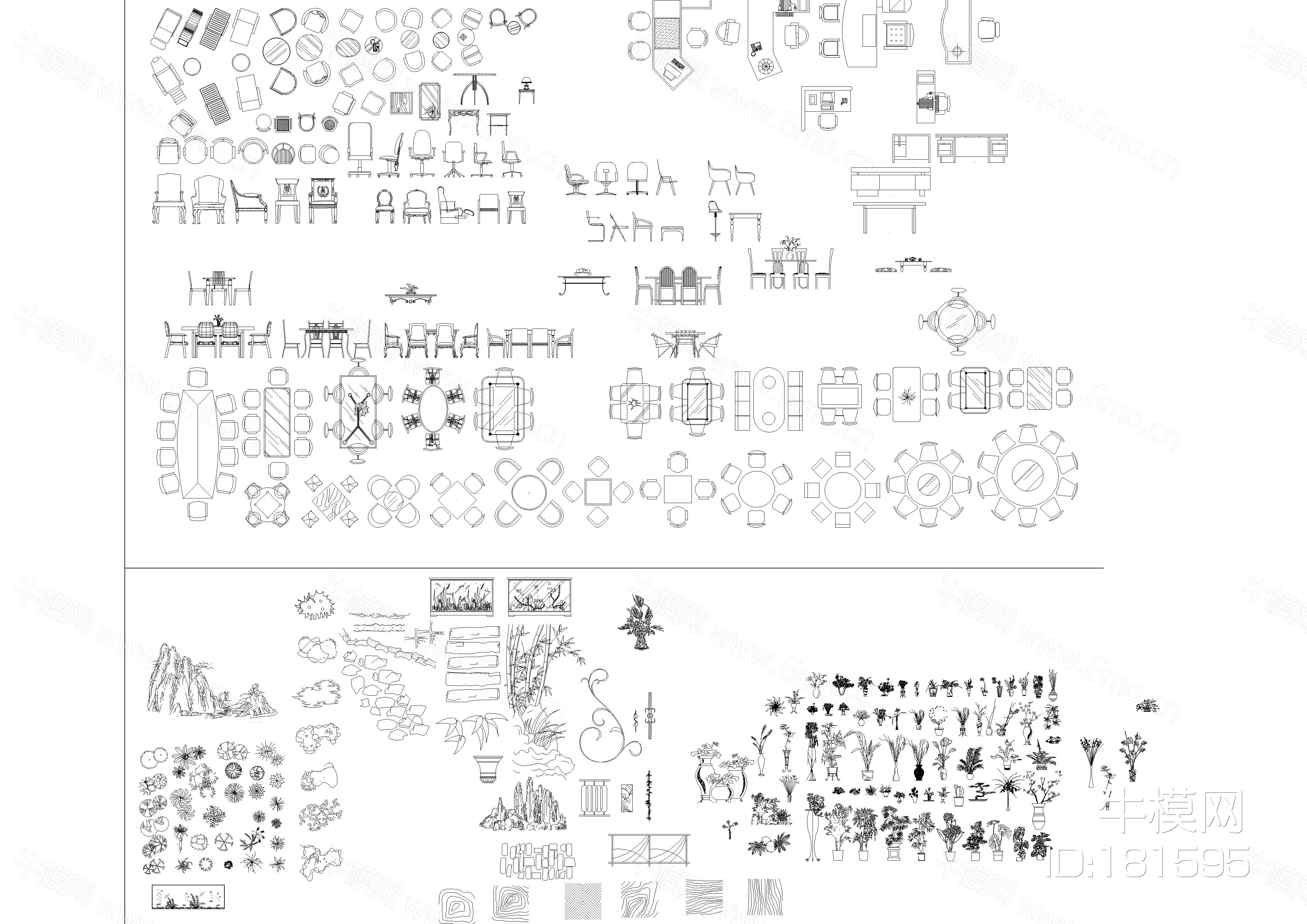 2021各种类平面图库