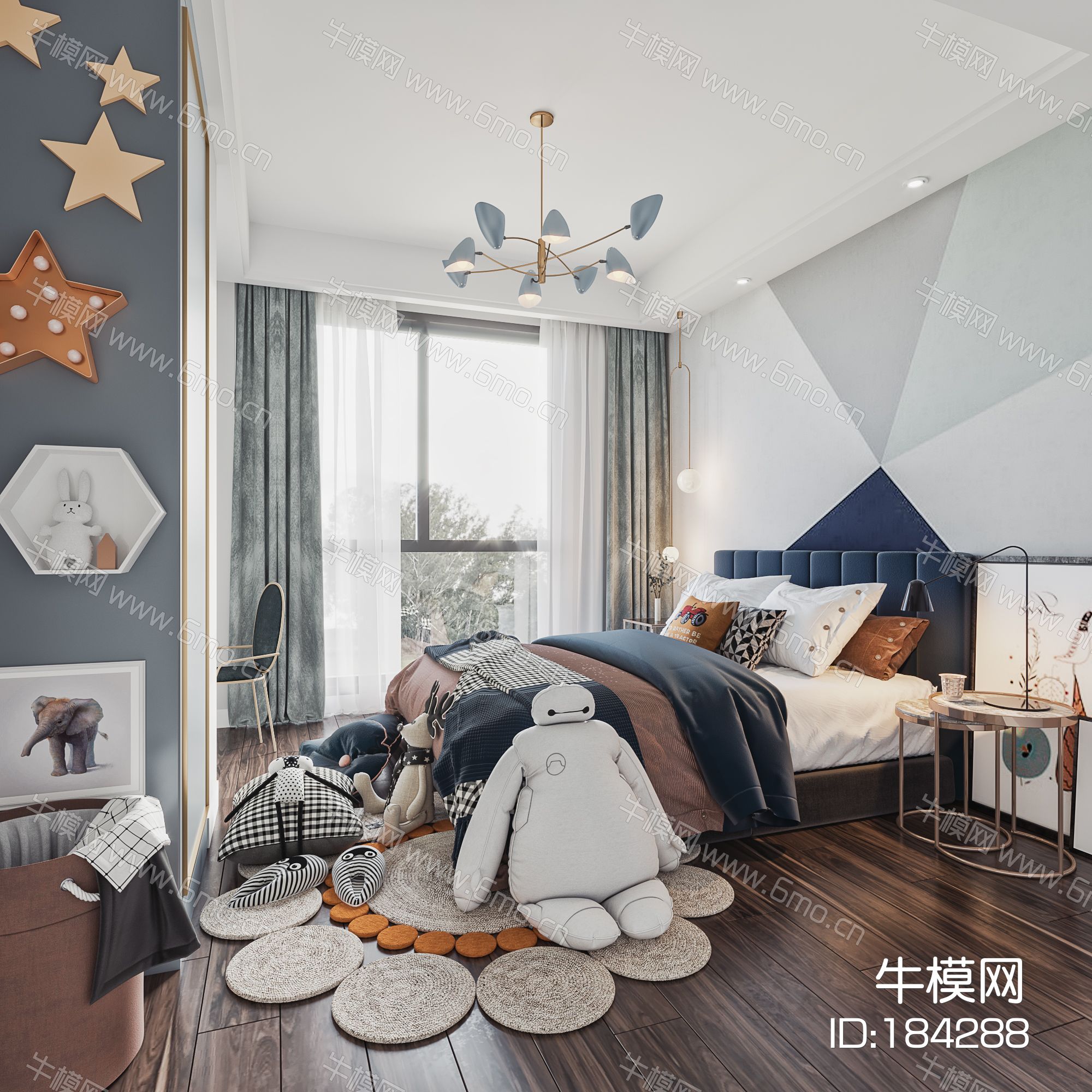 现代儿童房