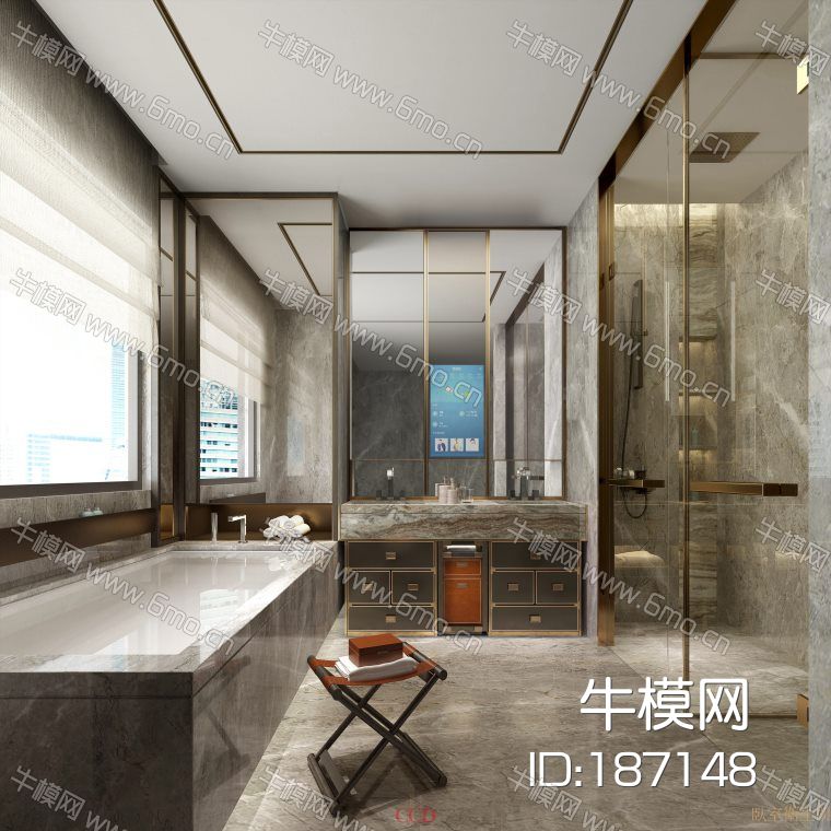 CCD-北京丰台区花乡樊家村175㎡样板间室内装修施工图+方案+效果图