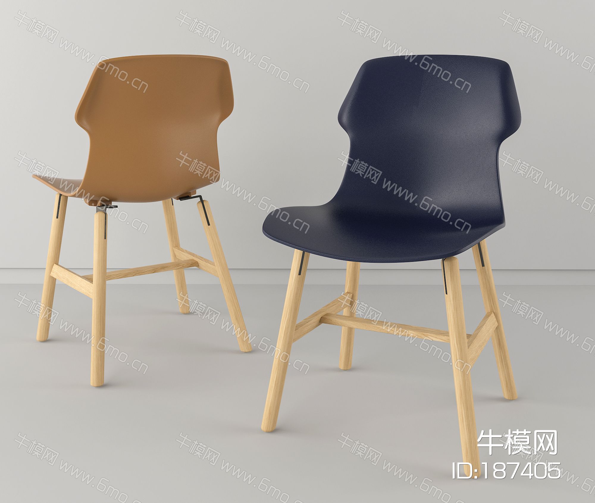 北欧餐椅 简约单椅 设计师椅子