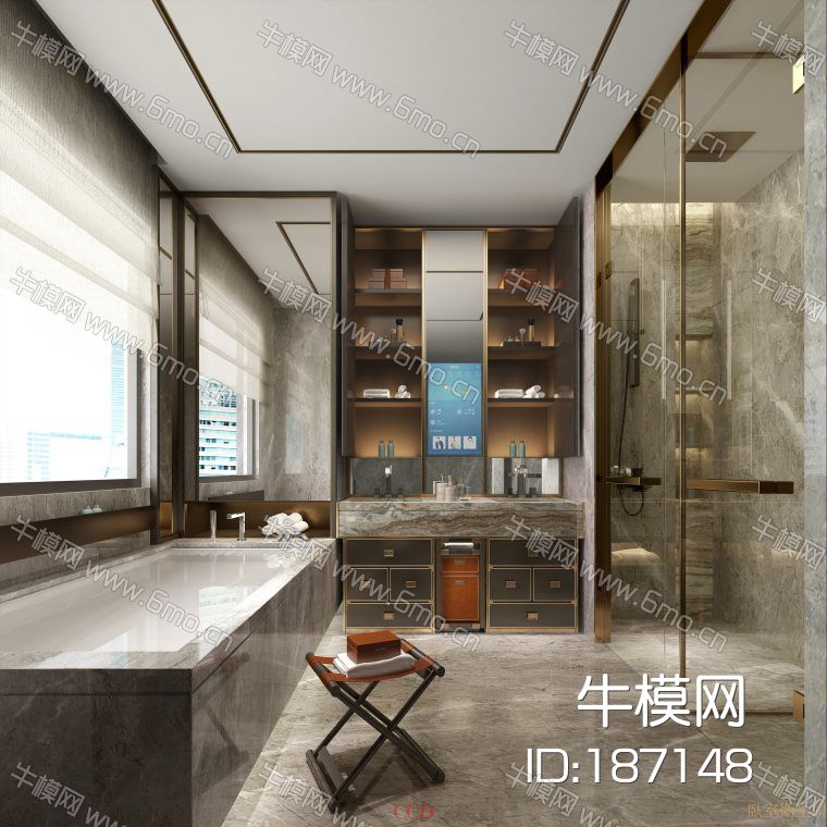 CCD-北京丰台区花乡樊家村175㎡样板间室内装修施工图+方案+效果图