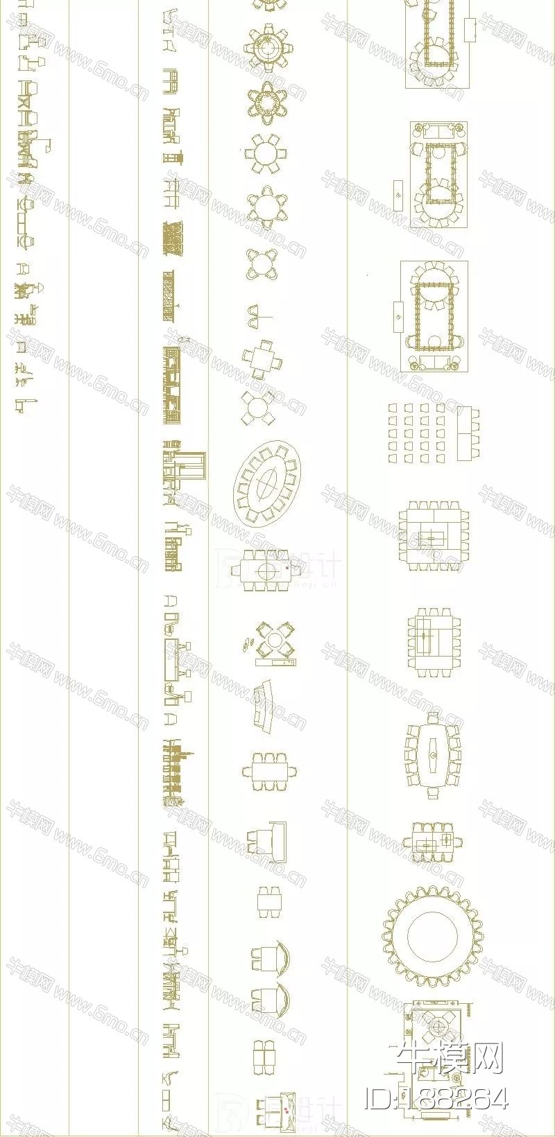 《HBA专用CAD图块合集》