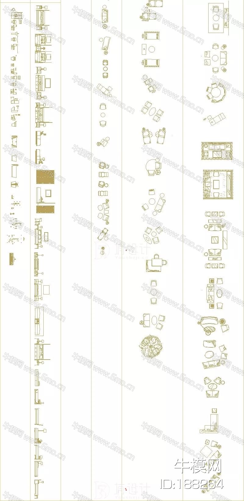 《HBA专用CAD图块合集》