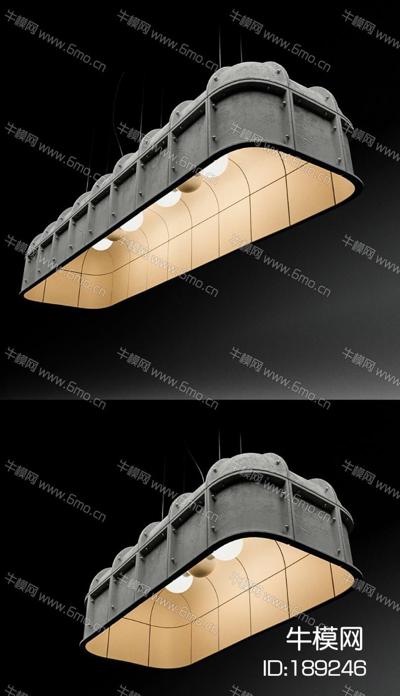 2现代工业吊灯金属灯罩吊灯台球灯