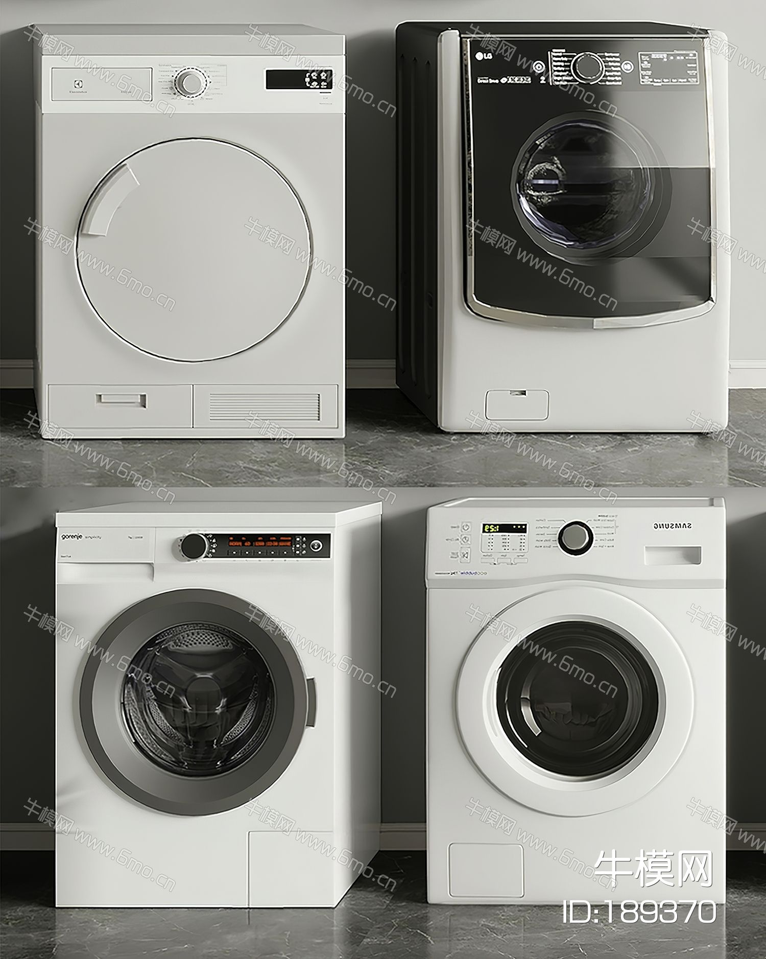 现代滚筒洗衣机