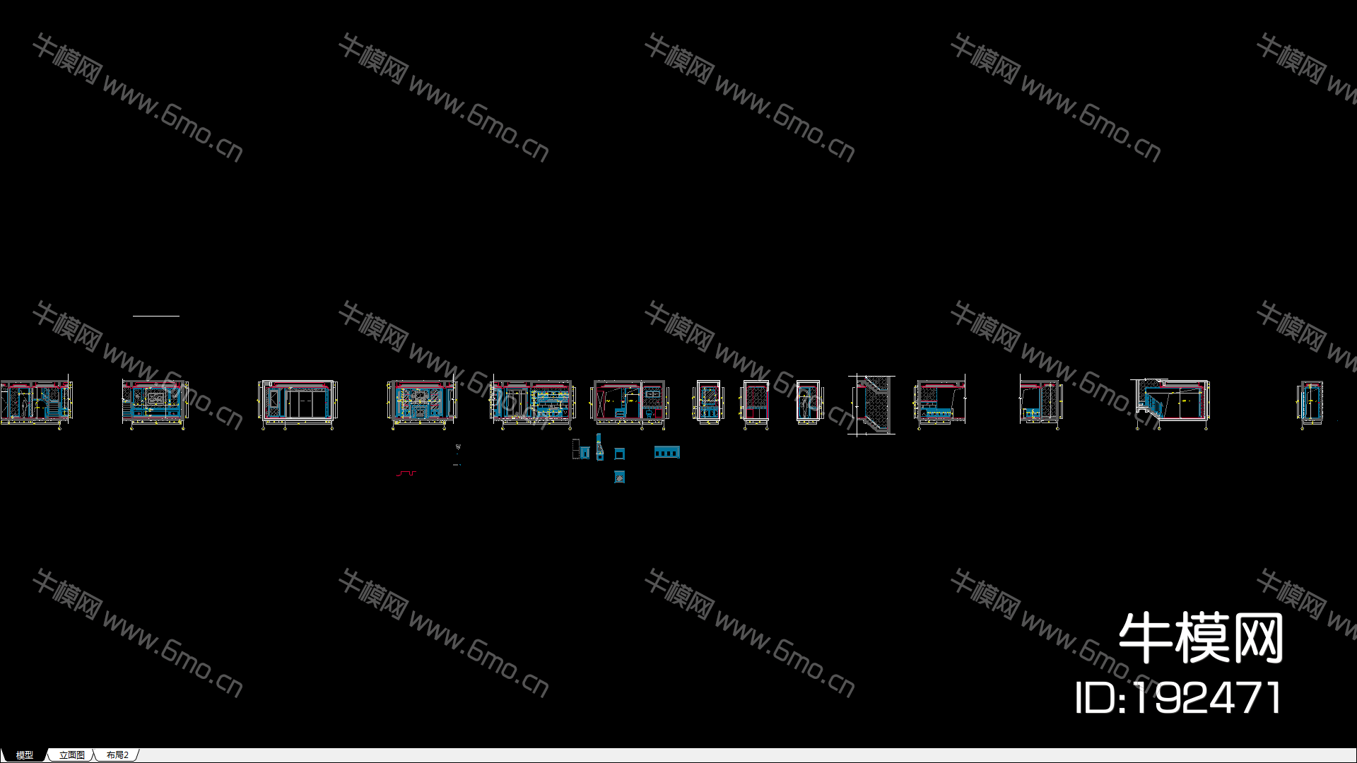 2016.8.18成都金科温江别墅样板间施工图(蓝图）