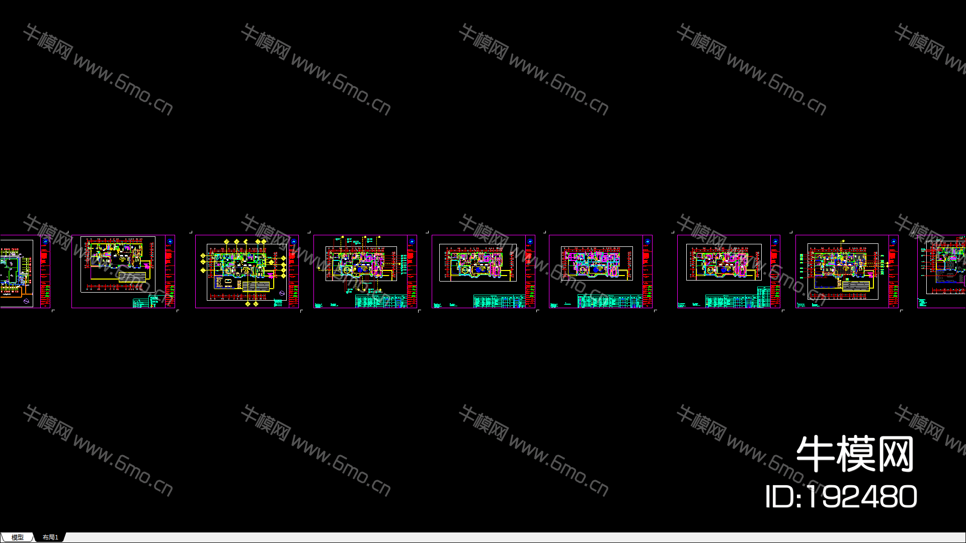 HWCD-重庆怡置北郡二期大独栋别墅丨效果图+设计方案PPT+施工图+水电图丨492M丨2016.12.29